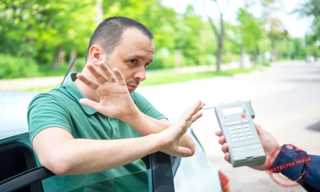 Field sobriety test attorney reviewing roadside DUI case
